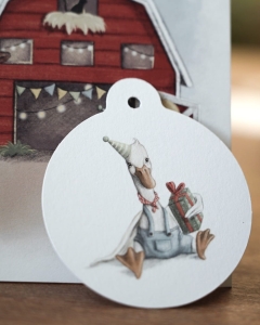 zawieszka do prezentów, kaczorek