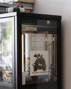 Kartka na ślub w witrynie