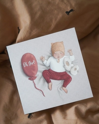 prezent na narodziny dziewczynki Hi Little