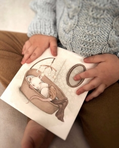 Kartka Hello Baby z okazji narodzin dziecka